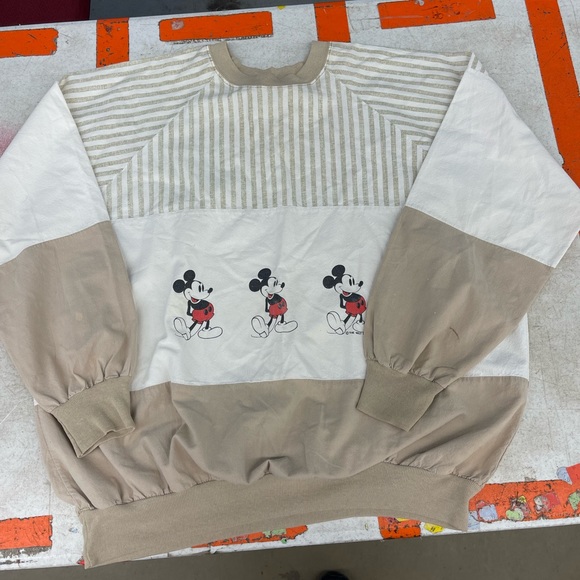 Vintage Disney Mickey XL Pullover lightweight jacket - Picture 1 of 10